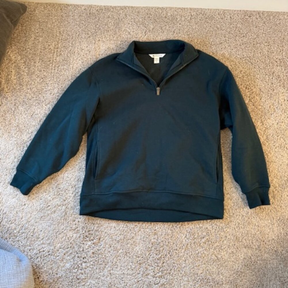 Athleta Forever Fleece 1/4 Zip Sweatshirt